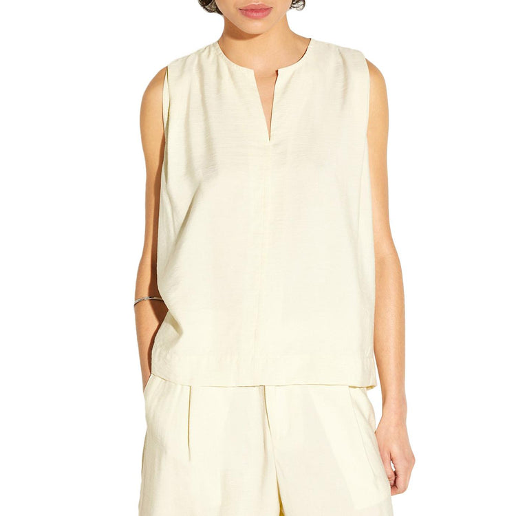 STINE CLOUD CREAM - Top Smanicato Donna Crema 330551-232 . ELVINE 