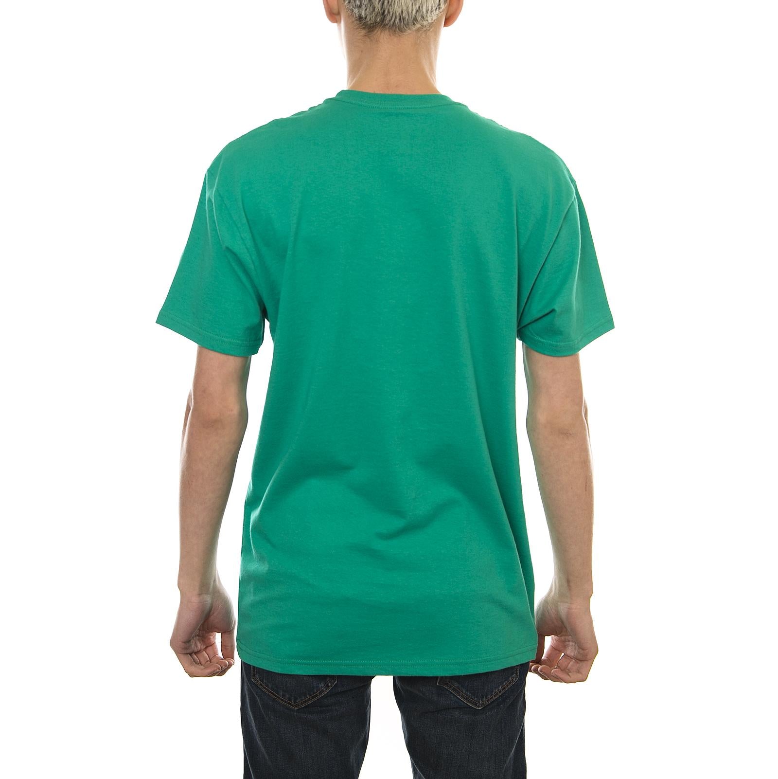 BOX LOGO POCKET TEE EMERALD TS00311-EMRLD  HUF 