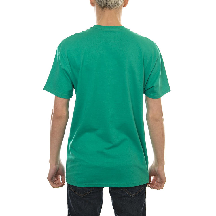 BOX LOGO POCKET TEE EMERALD TS00311-EMRLD  HUF 