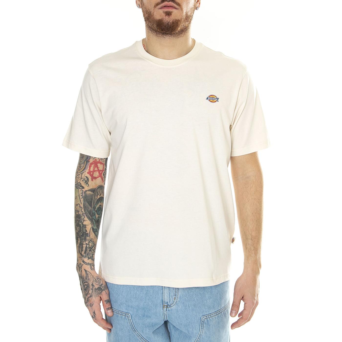 SS Mapleton T-Shirt Whitecap Gray - Maglietta Girocollo Uomo Beige DK0A4XDBF901  DICKIES 