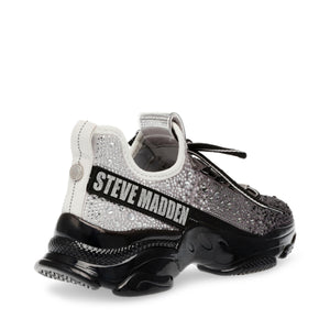 Mistica Black Silver - Scarpe Stringate Profilo Basso Donna Nere / Multicolore SMPMISTICA-915  STEVE MADDEN 