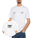 Live Is Life Tee White - Men's White Crew Neck T-Shirt  Men DOLLY NOIRE