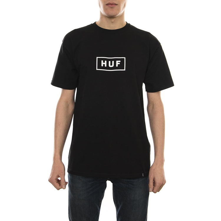 VIBES TEE BLACK TS00314-BLACK  HUF 