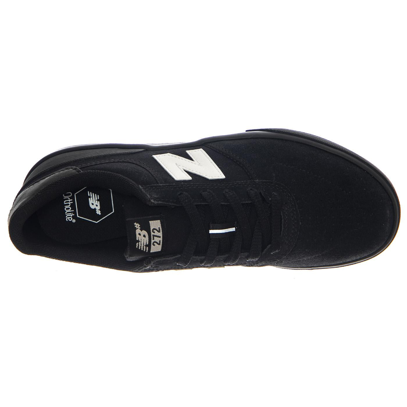 Numeric Skateboarding Black Leather/Textile - Scarpe Uomo Nere NM272BWD  NEW BALANCE 