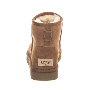 Mini Classic II Chestnut- Stivaletti alla Caviglia Donna Marroni UGSCLMCN1016222W . UGG 