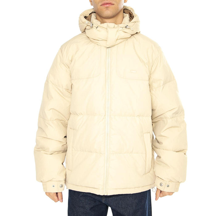 Rockridge Short Puffer Safari Tans - Giacca con Cappuccio Uomo Beige A8557-0003  LEVIS 