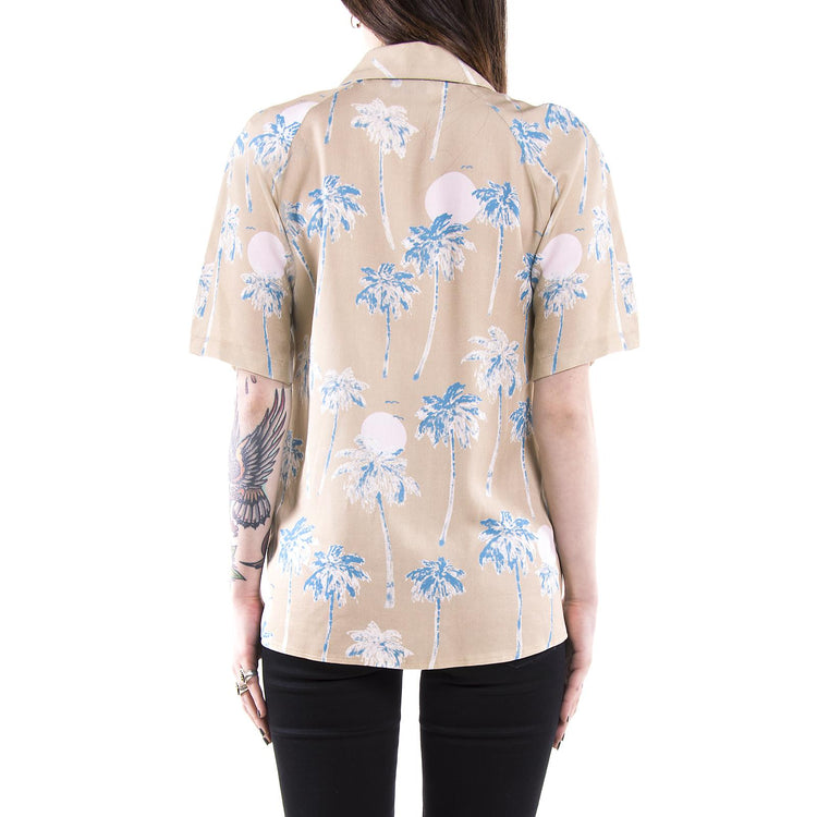 JILL HAWAII S/S BLOUSE WO S SAFARI H109746155  WESC 