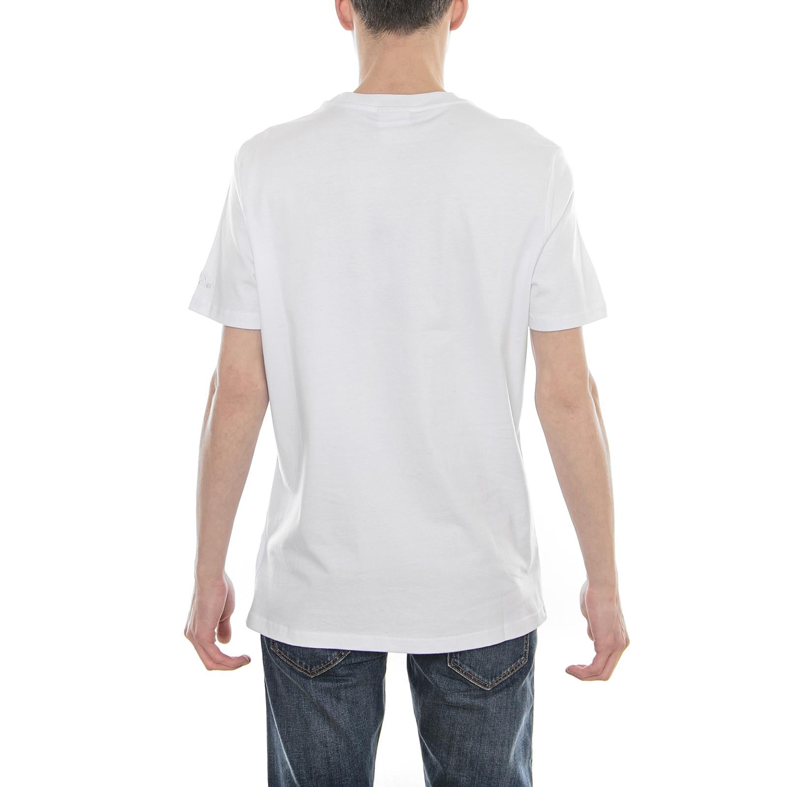 T-SHIRT SS SPECTRA OPTICAL WHITE/NAVY 502.173796-C7321  DIADORA 