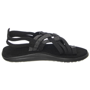 Voya Strappy H Black - Sandali Donna Neri 1099271-HBK  TEVA 
