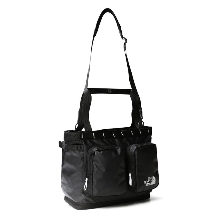Base Camp Voyager Tote Tnf Black / Tnf White - Borsa a Tracolla Nera NF0A81BMKY41  THE NORTH FACE 