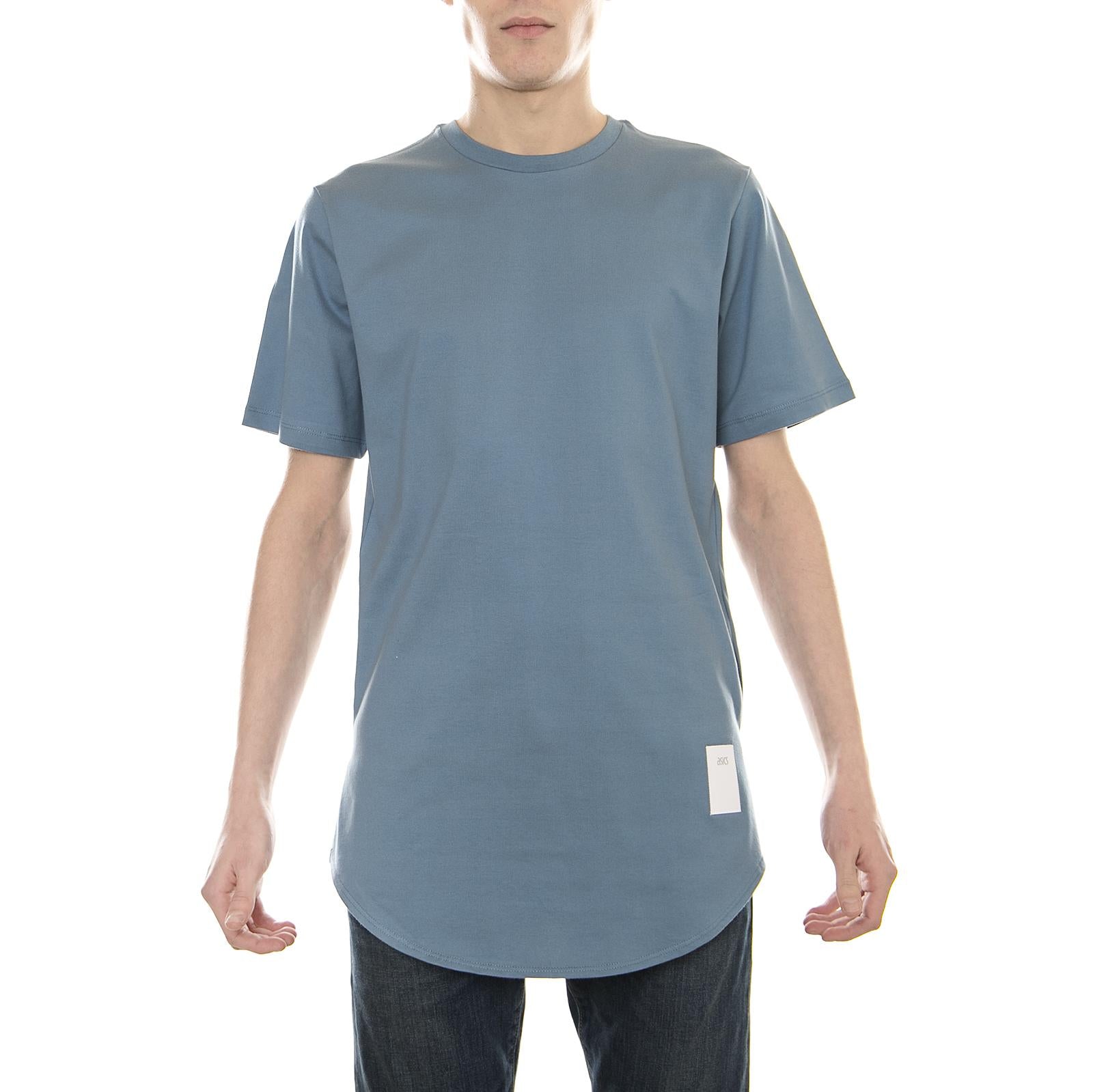 PREMIUM TEE 2 BLUE A16030-0042  ASICS 
