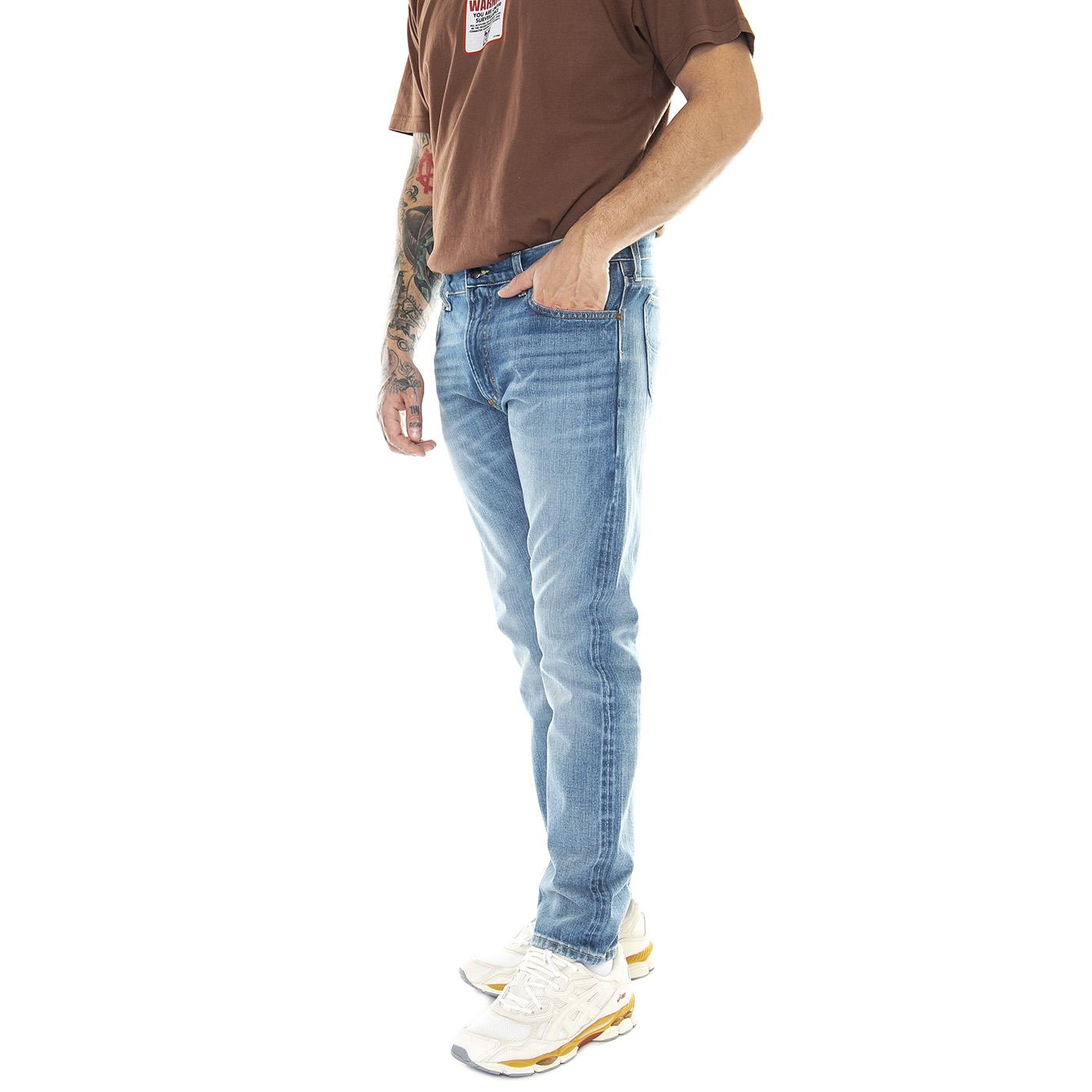 101 Rider Oliver Denim Jeans - Pantaloni Denim Jeans Uomo Blu 112342314  LEE 