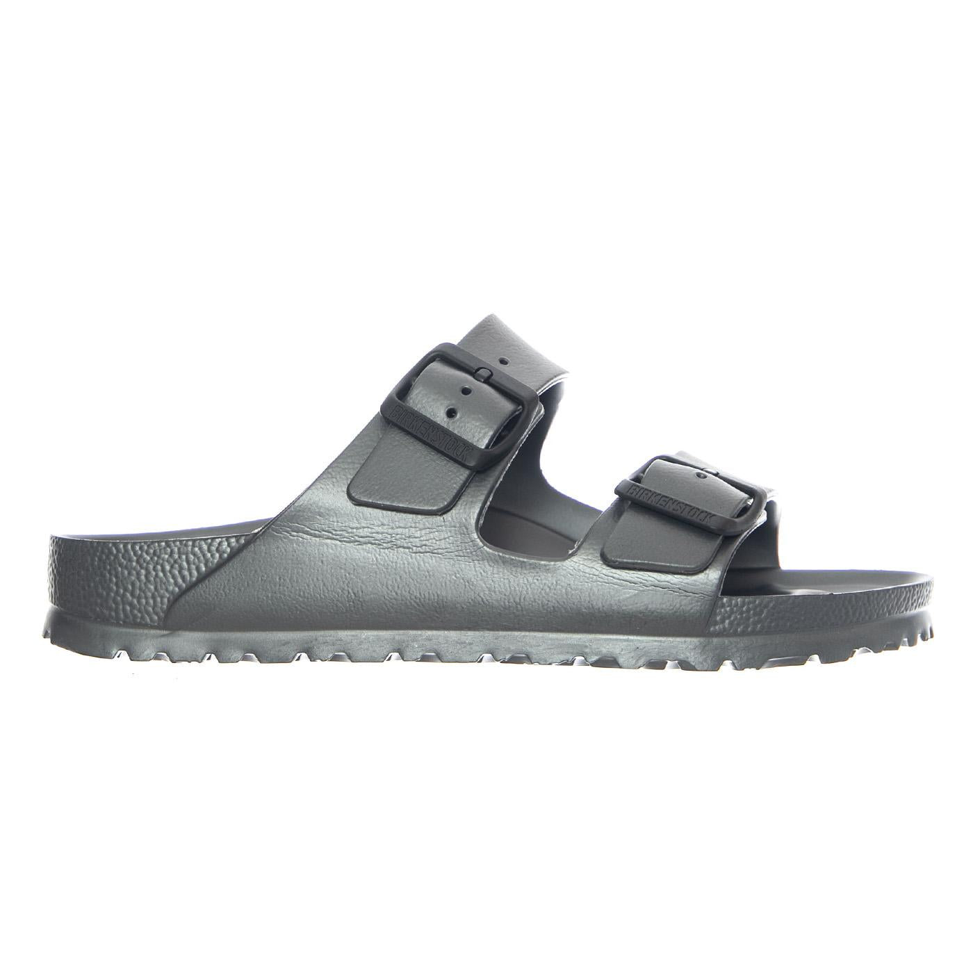 Arizona EVA Narrow Fit Metallic Anthracite - Sandali Donna Grigi 1001498 MAT BIRKENSTOCK 
