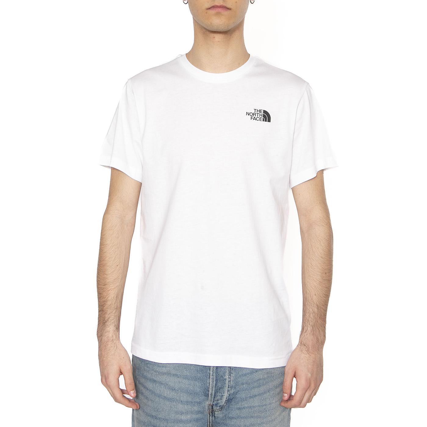 Men's S/S Box Nse Celebration Tee - Maglietta Girocollo Uomo Bianca NF0A87NVFN41  THE NORTH FACE 