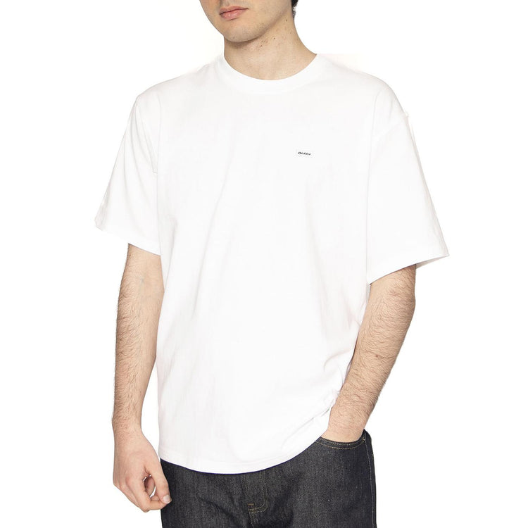 Clancy Heavyweight Tee SS White - Maglietta Girocollo Uomo Bianca DK0A4Z4L0WH1  DICKIES 