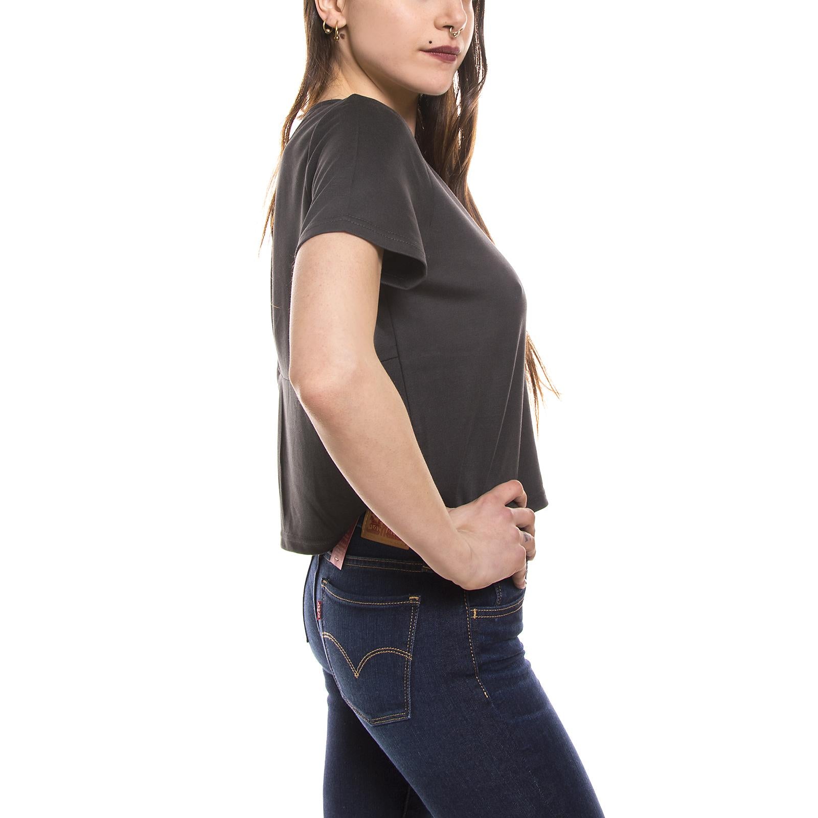 LOVISE 0352 S/S TEE ASPHALT 145040352-992  MINIMUM 