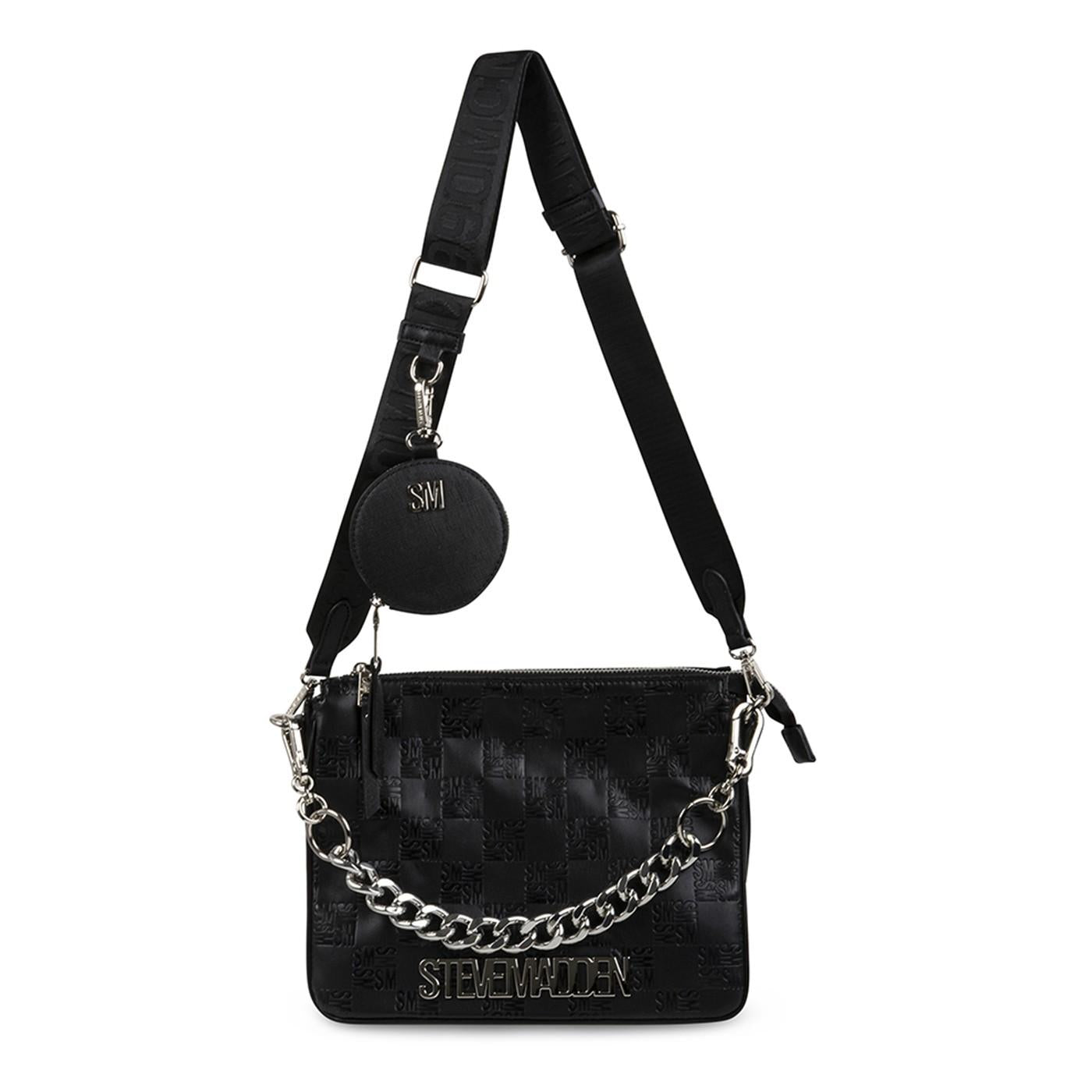 BVicy Black / Gold - Borsa a Tracolla Nera SMABVICY-B-G  STEVE MADDEN 
