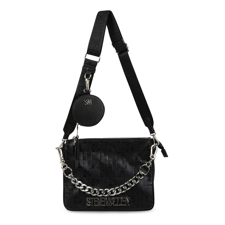BVicy Black / Gold - Borsa a Tracolla Nera SMABVICY-B-G  STEVE MADDEN 