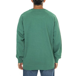 Penfield Badge Sweatshirt Fir - Felpa Girocollo Uomo Verde PFD0346-F56  PENFIELD 