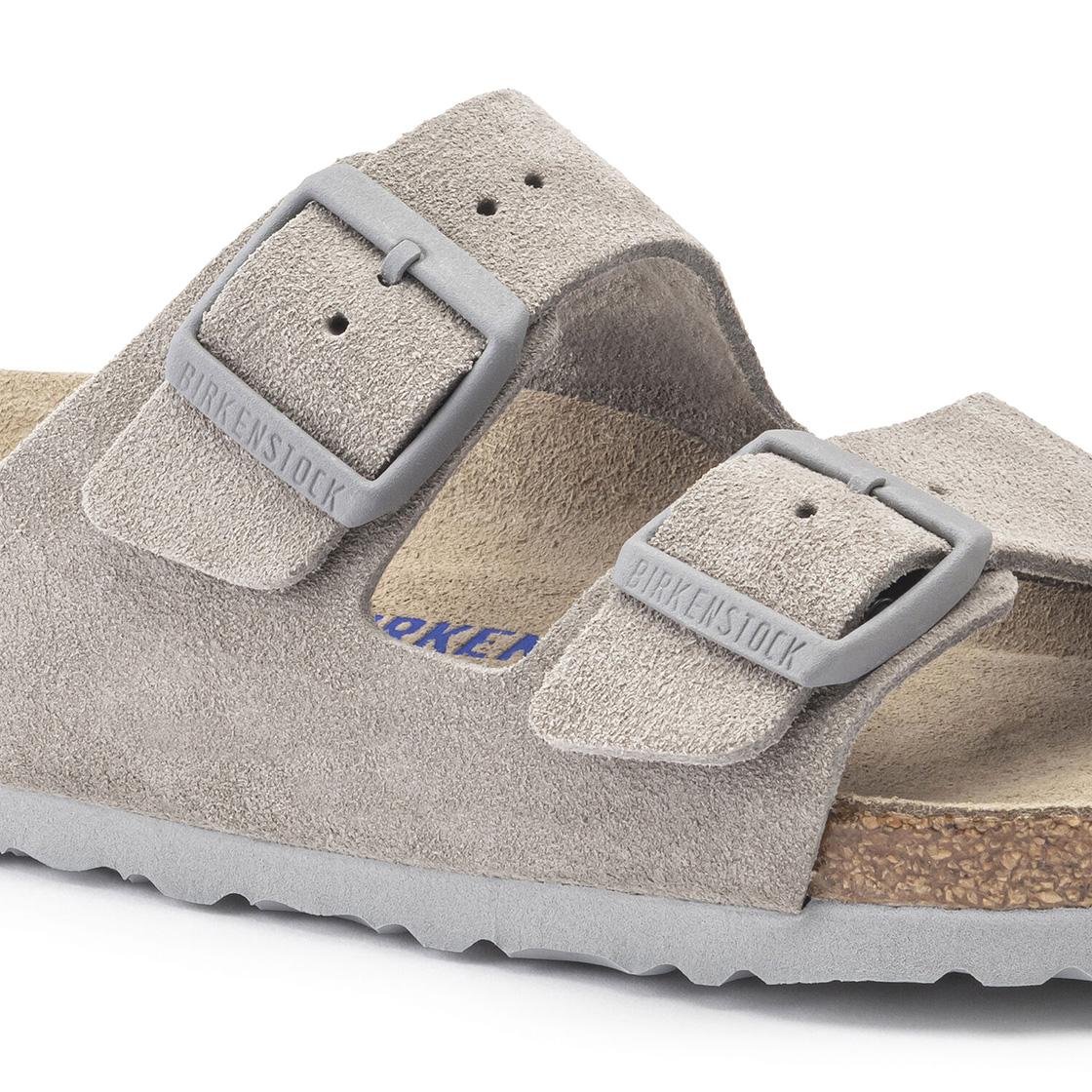 Arizona SFB - Sandali Donna / Uomo Grigi / Stone Coin 1020557  BIRKENSTOCK 