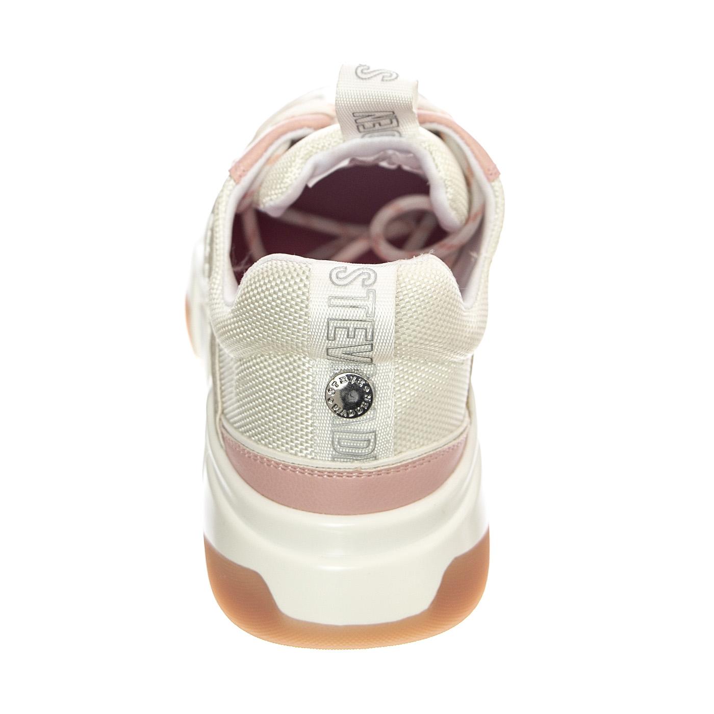 Gamegirl Bone / Pink - Scarpe Stringate Profilo Basso Donna Multicolore SMPGAMEGIRL-BON  STEVE MADDEN 