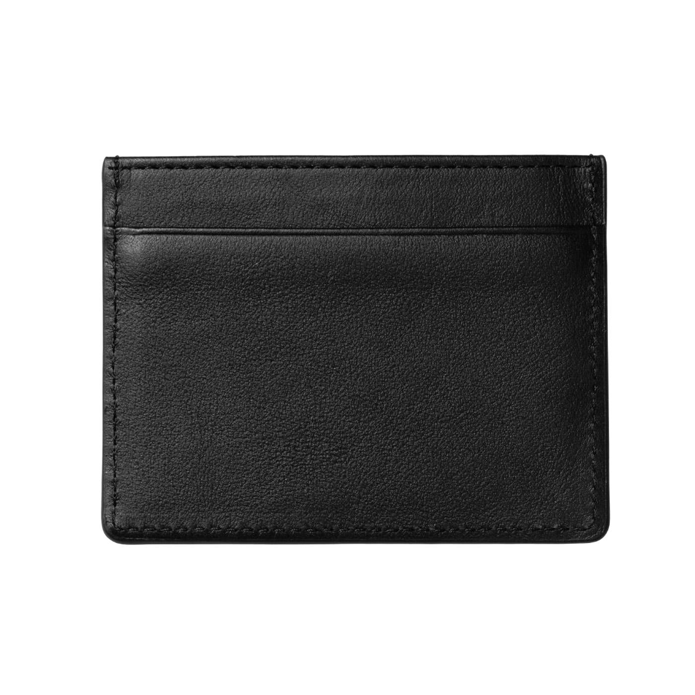 Vegas Cardholder Black / Silver - Portacarte Nero in Pelle I033109.0M4XX  CARHARTT WIP 