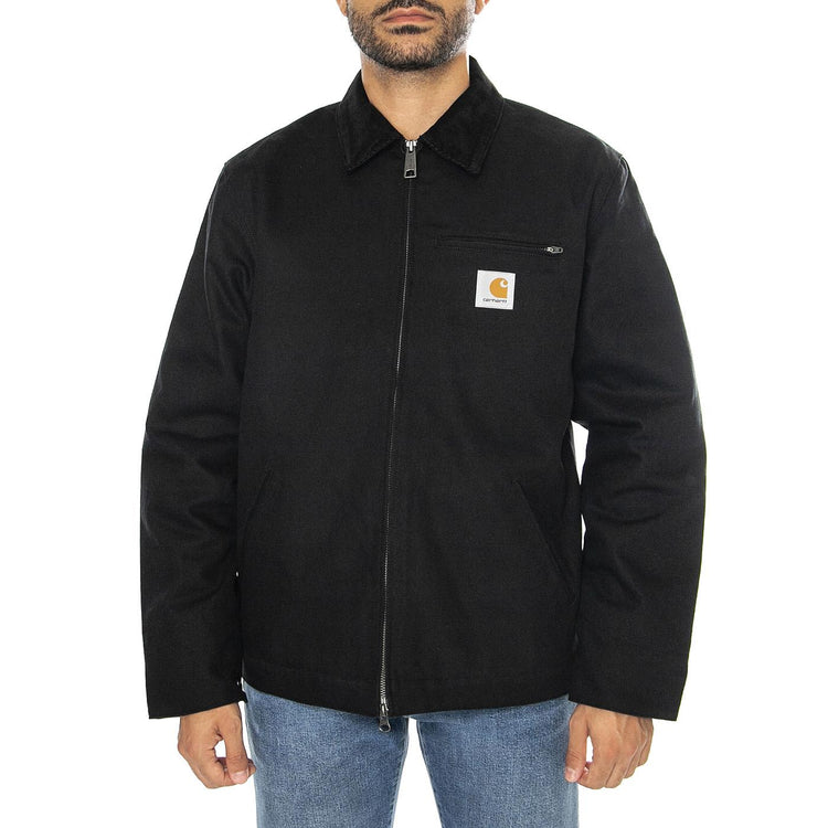 Detroit Jacket Black / Black /rigid - Giacca Uomo Nera I015264.00E01 . CARHARTT WIP 