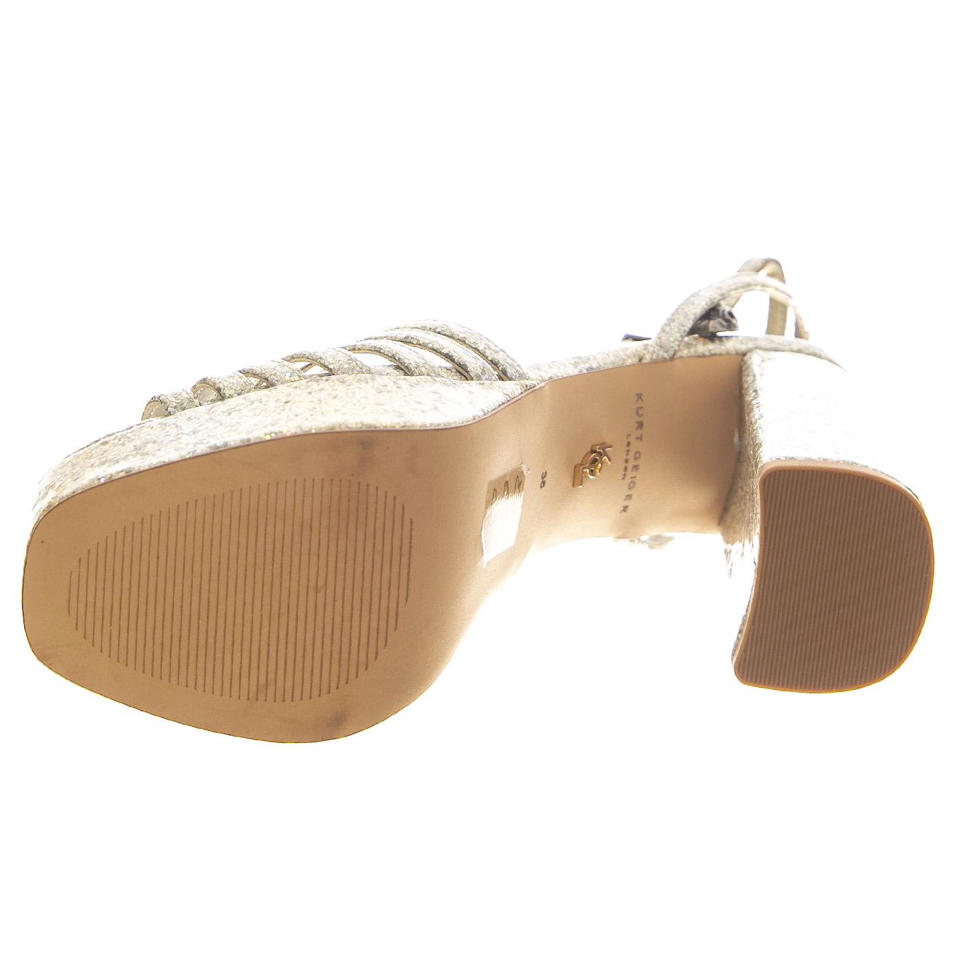 Pierra Patform Metal Silver Others Occasion - Sandali Donna Argento KG-PIERRA-METAL  KURT GEIGER 