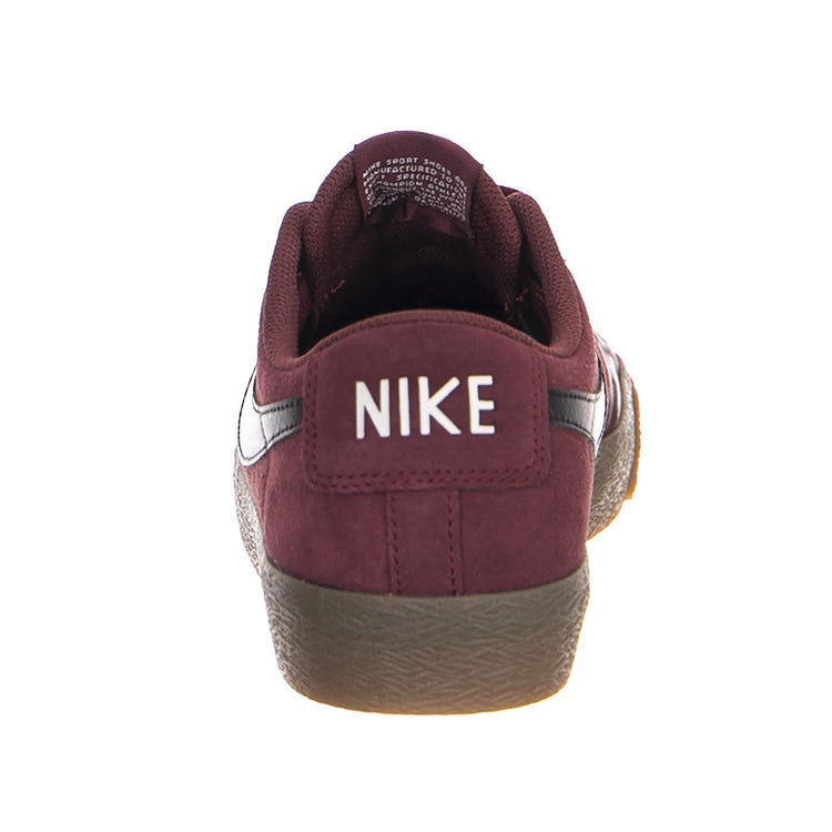 NIKE SB BLAZER ZOOM LOW XT DARK TEAM RED/BLACK-GUM LIGHT BROWN-SAIL 864348-609  NIKE 