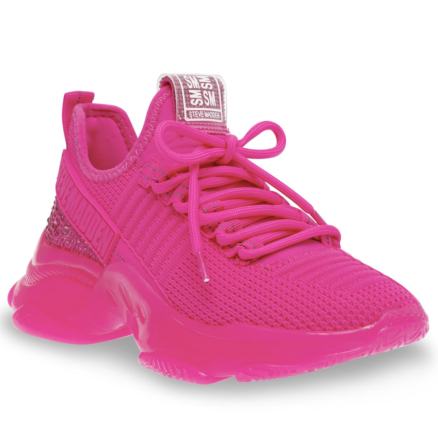 Maxilla-R Neon Pink - Scarpe Stringate Profilo Basso Donna Viola SMPMAXILLA-R-NPNK  STEVE MADDEN 