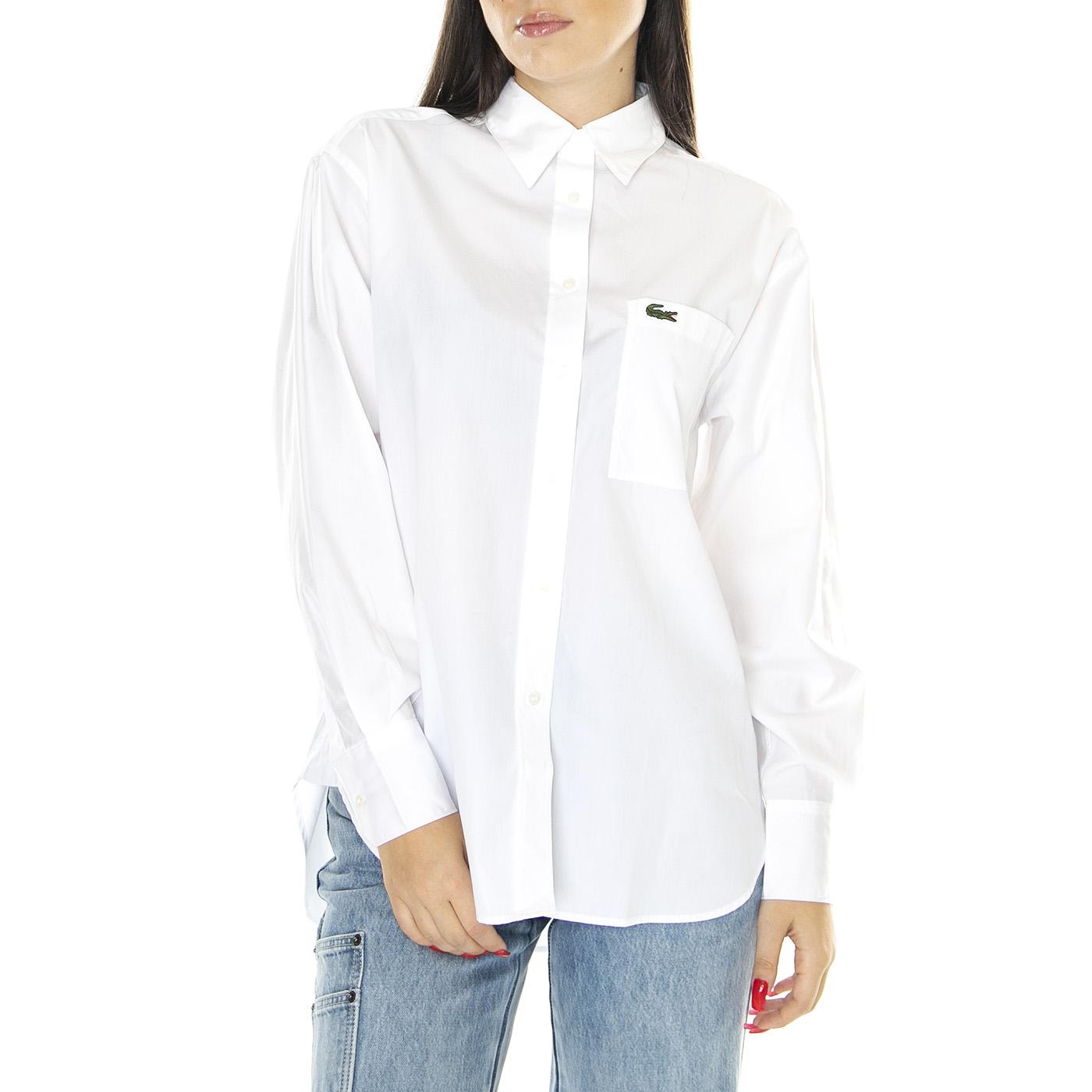 Camicia M/L CF1727-001 Donna Bianca CF1727-001  LACOSTE 