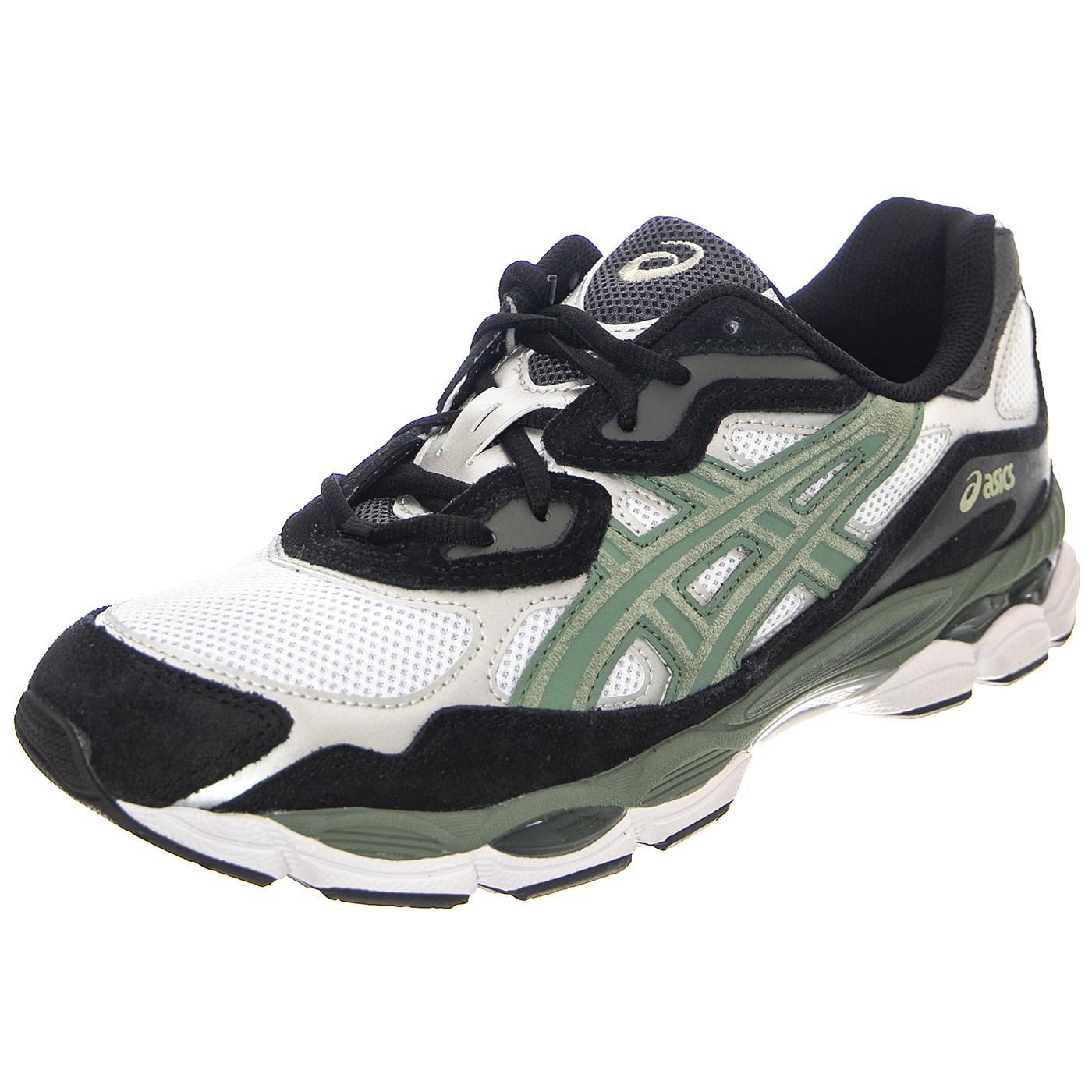 M' Gel-NYC White / Ivy - Scarpe Stringate Profilo Basso Uomo Multicolore 1201A789-101  ASICS 