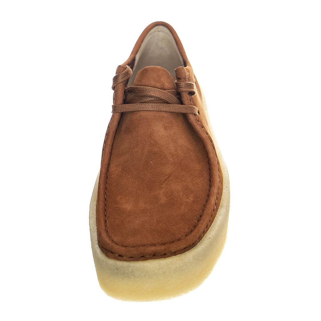 Wallabee Cup Tan Nubuck - Scarpe Stringate Profilo Basso Uomo Marroni M-0061515935  CLARKS 