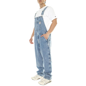 RT Overall Put In Work Med Indigo Flat Finish - Salopette Denim Jeans Uomo Blu 79107-0020  LEVIS 