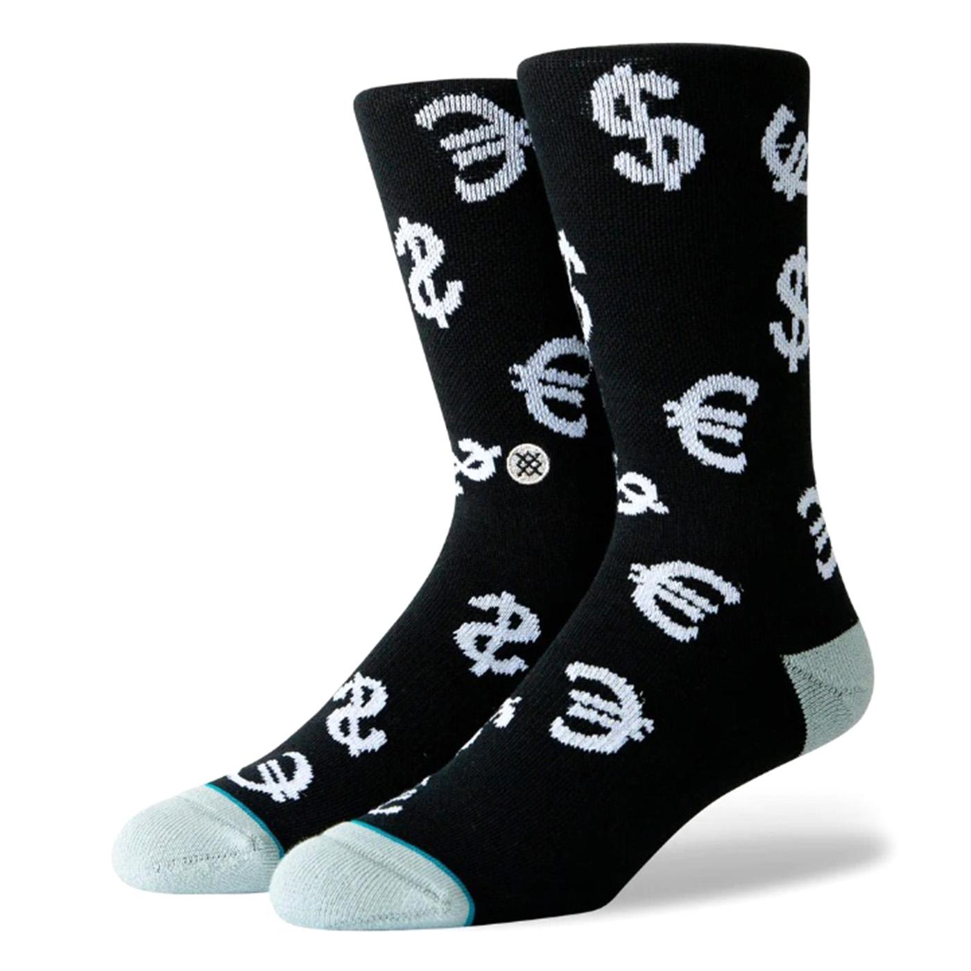 Energy Drops Sfera Money Black / Multicolored Socks - Calzini Neri / Multicolore A556C18SFM  STANCE 