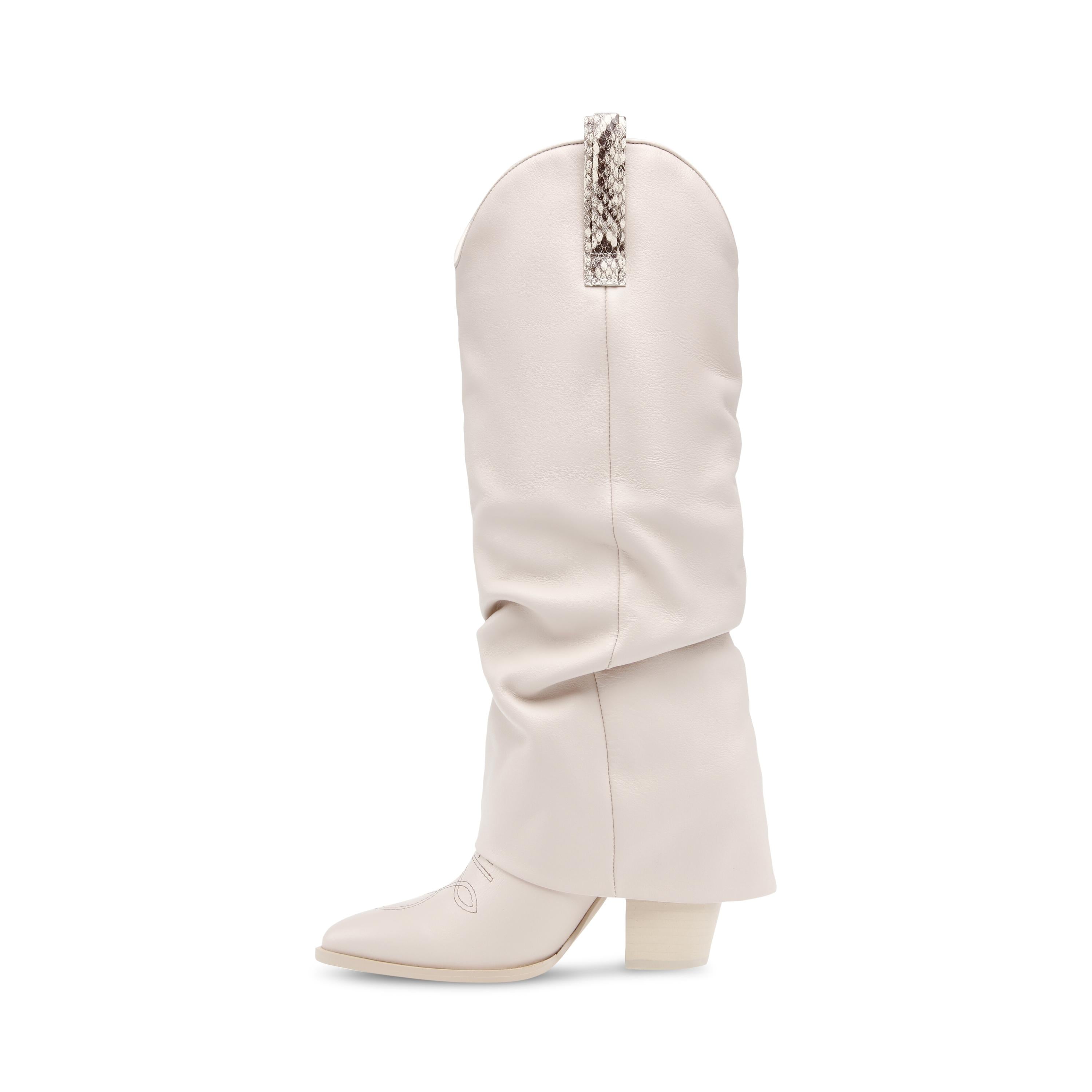 Lassy Bone Leath - Stivali Donna Bianchi SMSLASSY-287  STEVE MADDEN 