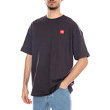 M TNF RB S/S Tee Obsidian - T-shirt Girocollo Homme Bleu THE NORTH FACE
