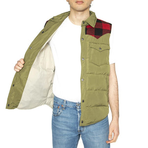 Rockford Primaloft Vest Capulet Olive - Giacca Smanicata Uomo Verde PFD0382-F81  PENFIELD 