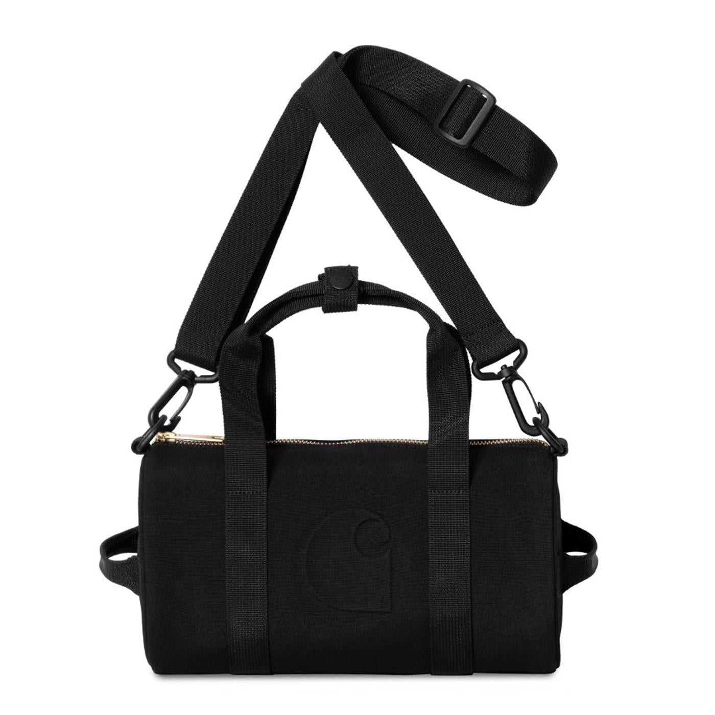 Clarton Duffle Bag Black - Borsa a Tracolla Nera I034630.89XX  CARHARTT WIP 