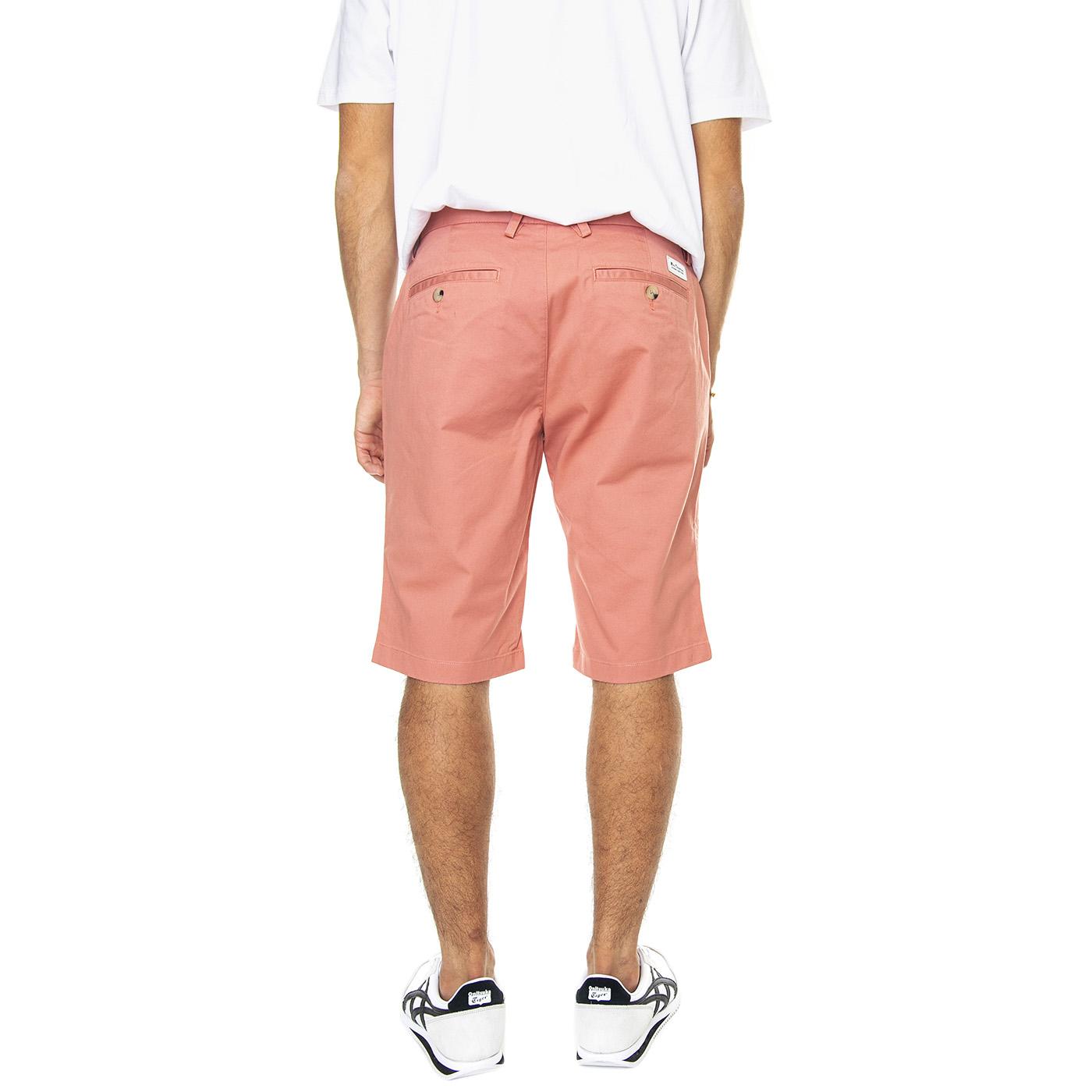 Signature Chino Short Dark Pink - Bermuda Uomo Rosa 65091-530  BEN SHERMAN 