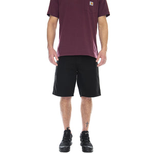 M' Single Knee Short Black - Bermuda Uomo Neri I027942.89.02.00  CARHARTT WIP 