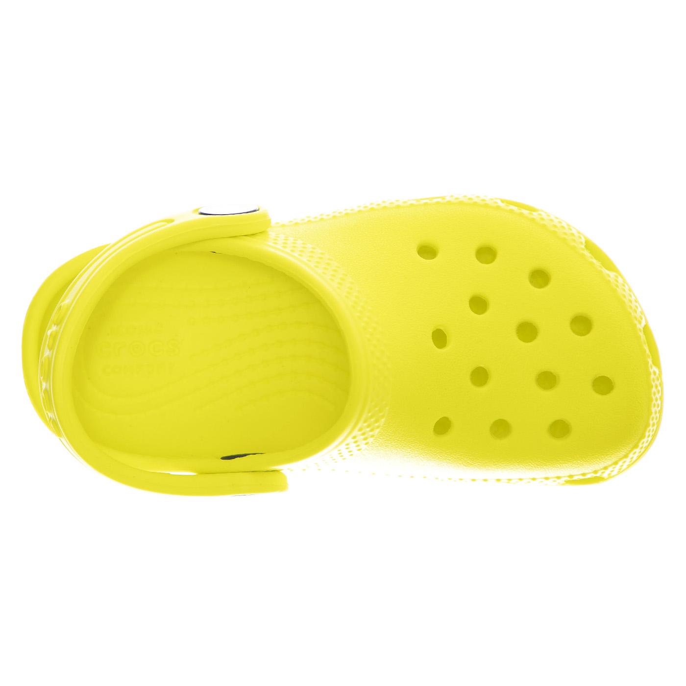 Classic Clog Toddlers Acidity - Sandali Bambini Gialli 304891_1  CROCS 