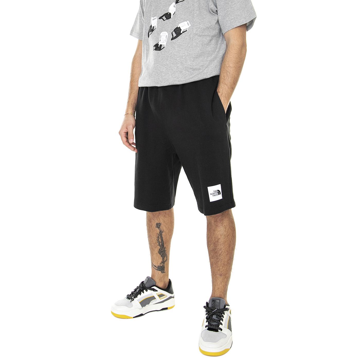 M' Summer Logo Short TFN Black - Bermuda Uomo Neri NF0A8237JK31  THE NORTH FACE 