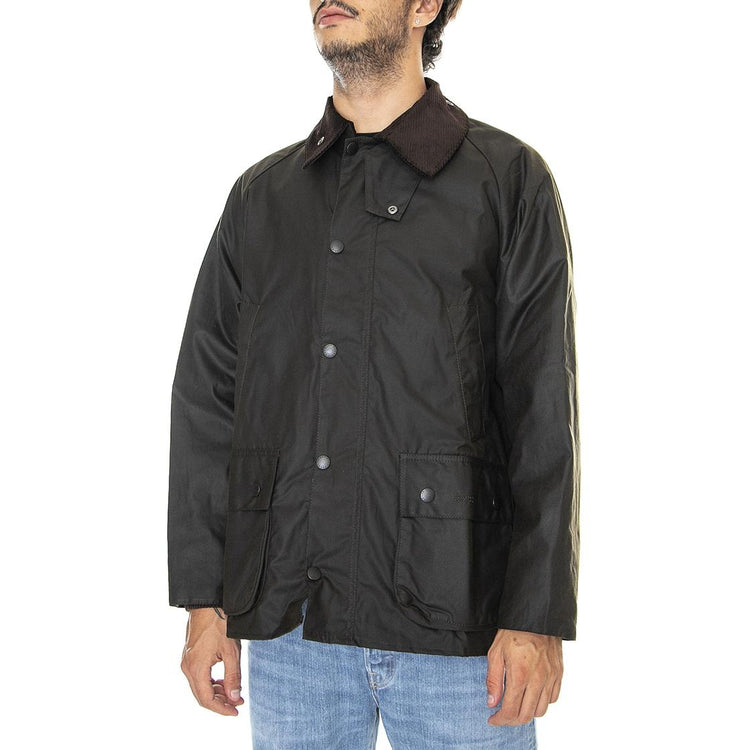 Classic Bedale Wax Jacket Olive - Giacca Invernale Uomo Marrone FW22-MWX0010-OL71  BARBOUR 