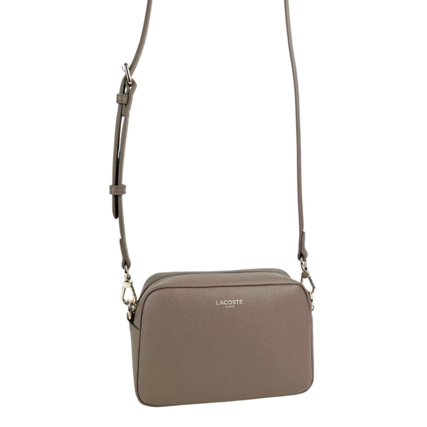 Crossover N81 Taupe Bag - Borsa a Tracolla Grigia NF5100-N81 . LACOSTE 