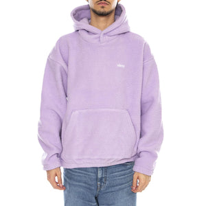 Bold Polar Fleece Hood Digital Lavender - Felpa con Cappuccio Uomo Viola 112470193 DLR OBEY 