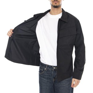 Force Overshirt Black - Giacca Uomo Nera OGQ004-Black . OFF GRID 