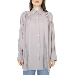 W' Jenny Cement - Camicia Donna Grigia 330846-559  ELVINE 