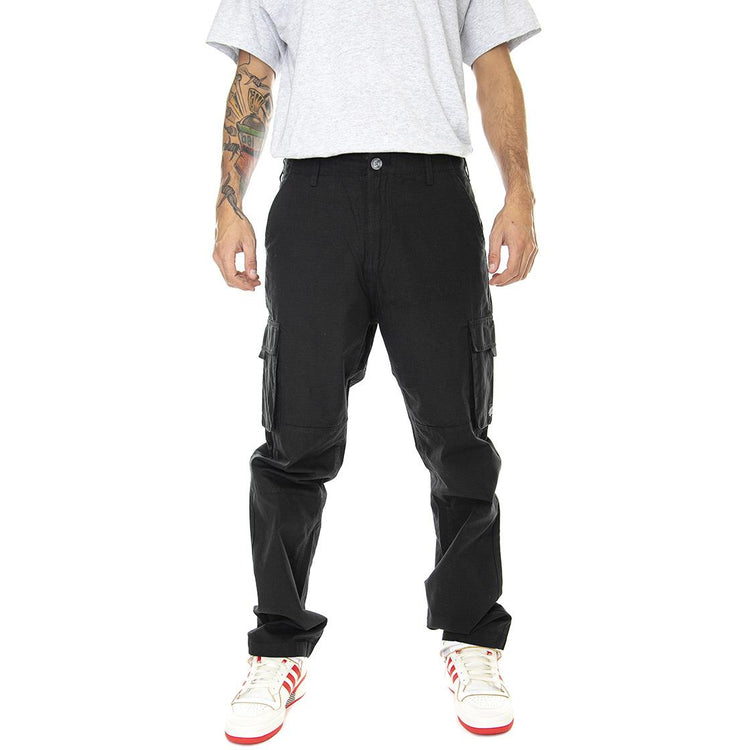 Tactics Pant Black - Pantaloni Cargo Uomo Neri SCA-PNT-0629  SANTA CRUZ 