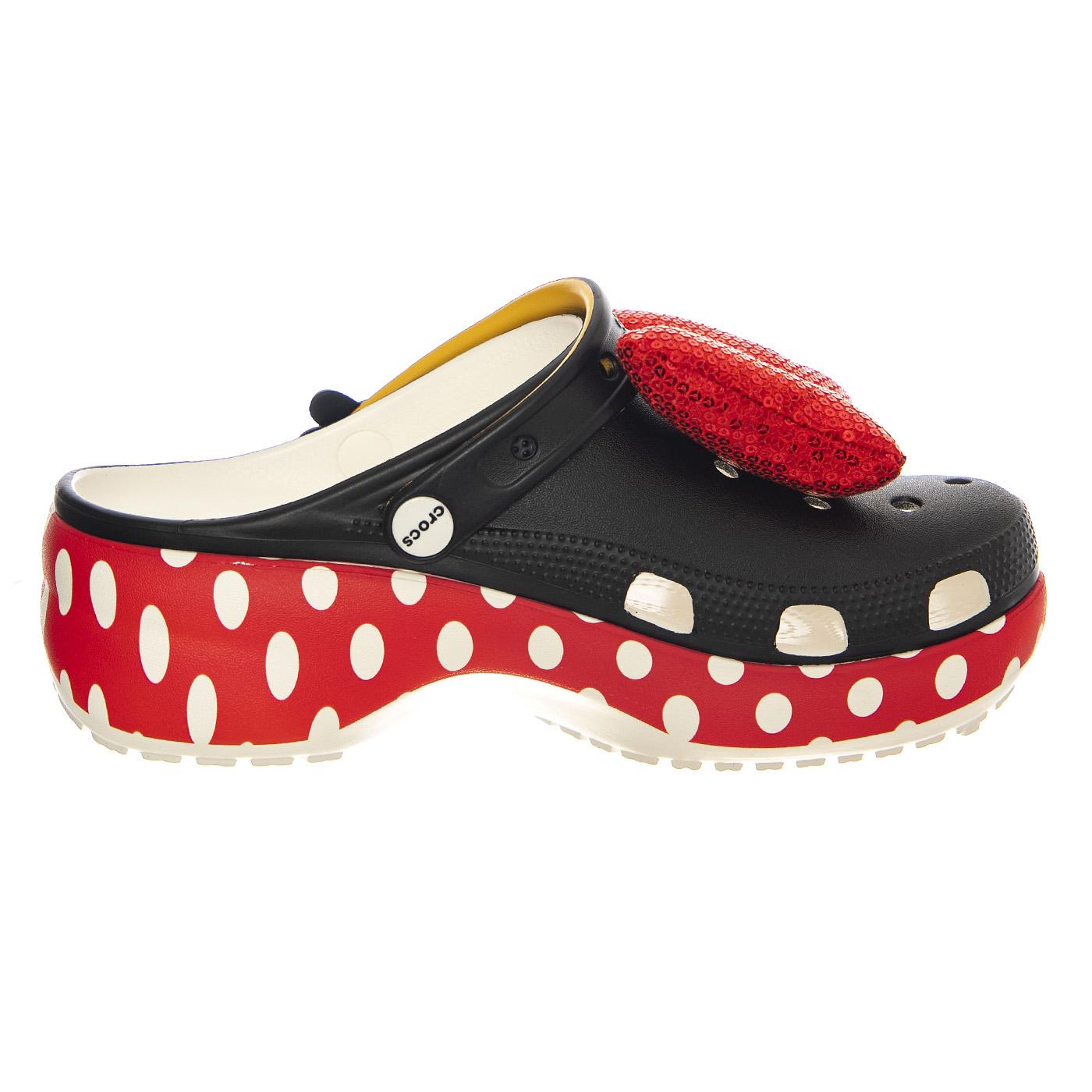 Minnie Classic Platform Clog W-WHI - Sandali Donna Multicolore CR.209896-WHI  CROCS 